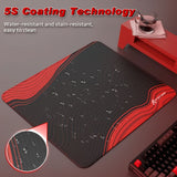MOUSE PAD ATTACK SHARK CM02 ESPORTS GAMING BLACK/RED CONTOUR 450X400X4MM (SPEED AND CONTROL)