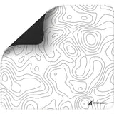 MOUSE PAD ATTACK SHARK CM02 ESPORTS GAMING WHITE CONTOUR 450X400X4MM (SPEED AND CONTROL)