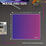 MOUSE PAD ATTACK SHARK CM03 ESPORTS GAMING PURPLE/BLUE GRADIENT 450X400X4MM (SPEED/CONTROL) 145049