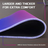 MOUSE PAD ATTACK SHARK CM03 ESPORTS GAMING PURPLE/BLUE GRADIENT 450X400X4MM (SPEED/CONTROL) 145049