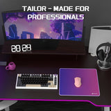 MOUSE PAD ATTACK SHARK CM03 ESPORTS GAMING PURPLE/BLUE GRADIENT 450X400X4MM (SPEED/CONTROL) 145049