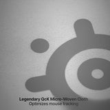 MOUSE PAD STEELSERIES QCK HEAVY LARGE/45X40CM/WHITE 67503