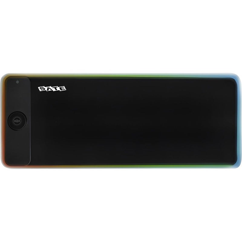 MOUSE PAD/CARGADOR WIRELESS SATELLITE A-PAD09W 80X30CM RGB/BLACK 129110