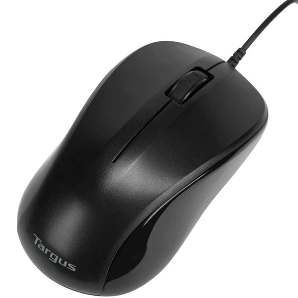 MOUSE TARGUS AMU80US 3 BOTONES 1000 DPI NEGRO MATE