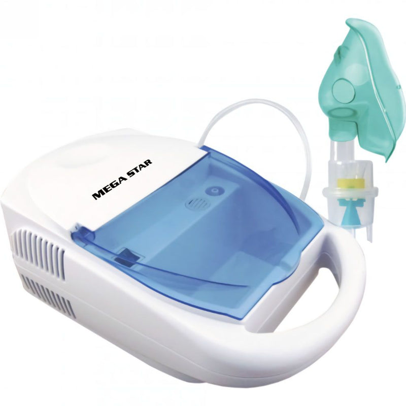 NEBULIZADOR MEGA STAR NRA72A 10ML 220V-50HZ WHITE/BLUE