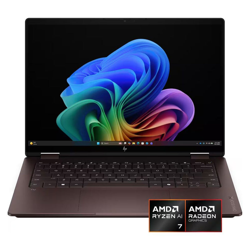 NOTEBOOK HP OMNIBOOK X FLIP 2IN1 14-KC0023DX IA R7-445/24GBD5/1TBSSD/14"/OLED/2K/TOUCH/W11P/ING/GR