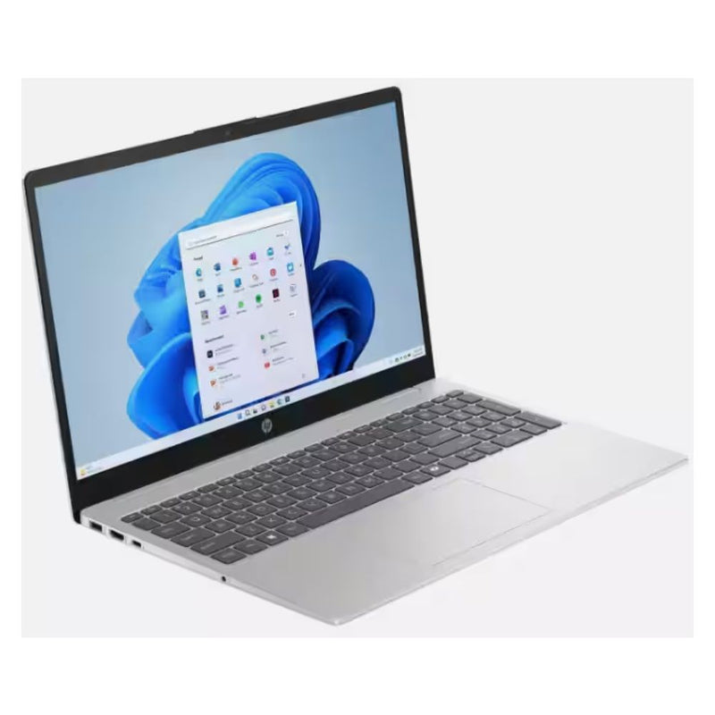 NOTEBOOK HP 15-FD0084WM INTEL N200 3.7GHZ/4GBD4/128SSD UFS/15.6"/HD/W11/W11/SILVER