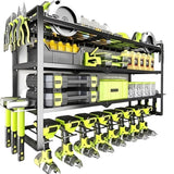ORGANIZADOR/PORTA HERRAMIENTAS DE PARED 80X40X20/4 FILAS/HASTA 136KGS