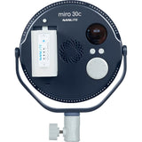 PANEL LED REDONDO NANLITE RGB MIRO 30C (MIDNIGHT BLUE)