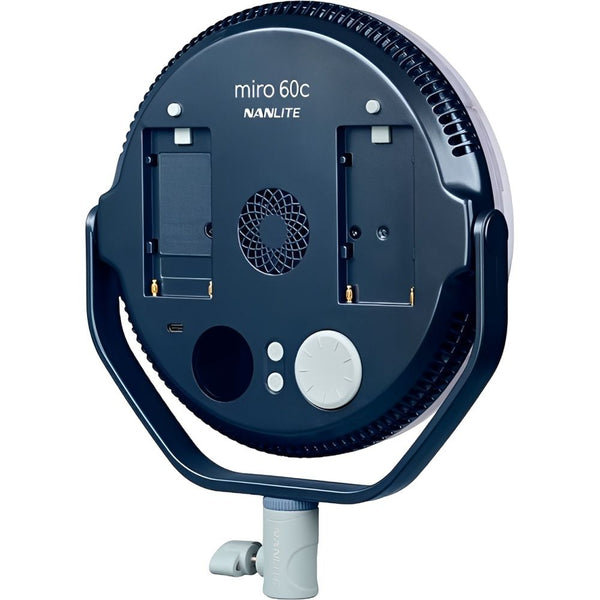 PANEL LED REDONDO NANLITE RGB MIRO 60C (MIDNIGHT BLUE)