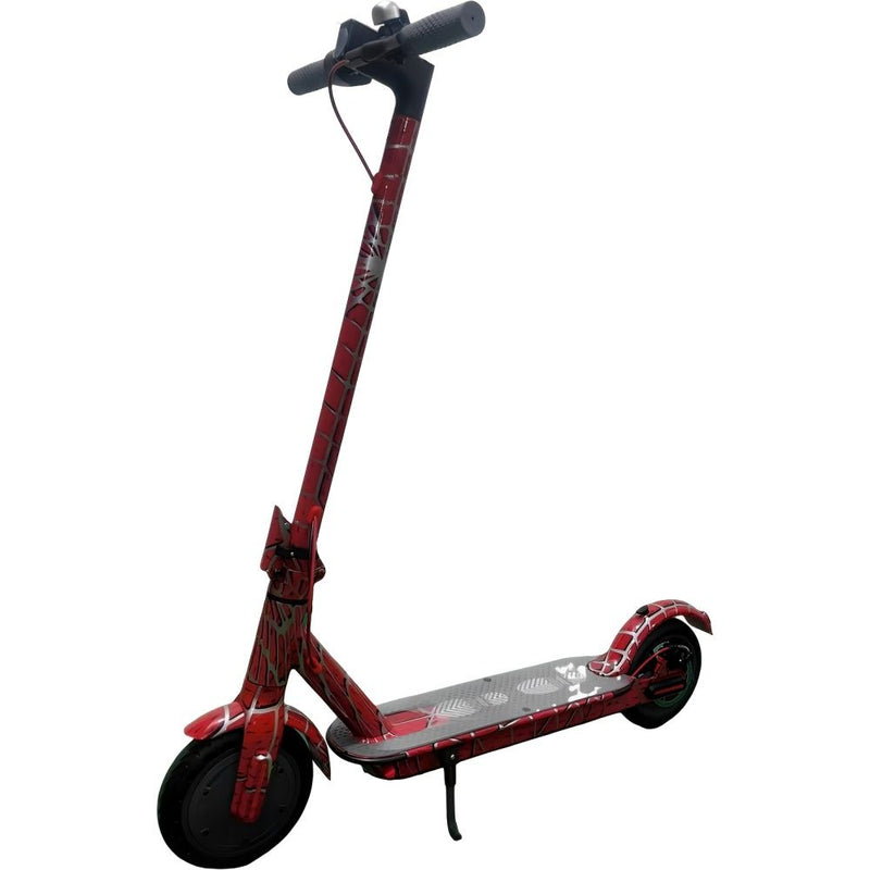 PATINETA ELECTRICA KEEN M9-3 350W30KM/H 8.5" SPIDERMAN RED