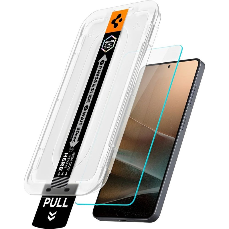 FILM VIDRIO SPIGEN P/SAMSUNG GALAXY S26 GLAS.TR EZ FIT PRO 2 PCS AGL11091 153674
