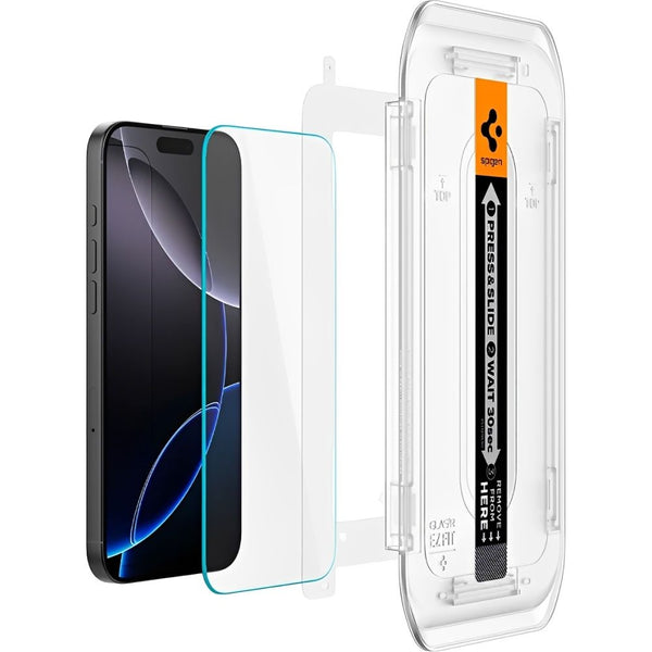 FILM VIDRIO SPIGEN TRANSPARENCY 17/17 PRO GLASTR EZ FIT AGL07928 (PACK 2)