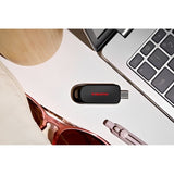 PEN 256GB SANDISK USB-C 250MB/S BLACK SDCZB-256G-G46