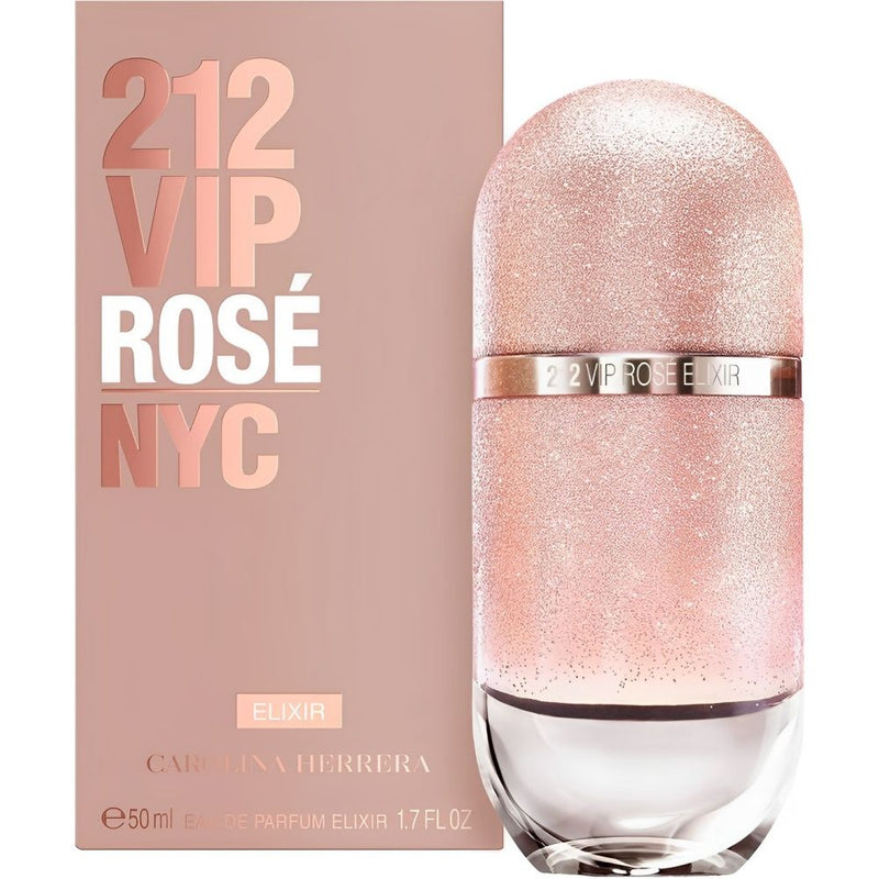 PERFUME CAROLINA H. 212 VIP ROSE ELIXIR EDP 50ML - FEMENINO