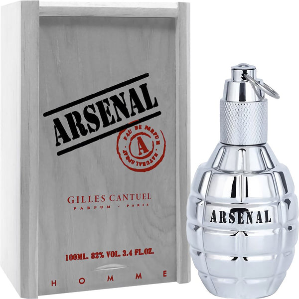 Gilles Cantuel Arsenal Platinum Eau de Parfum para hombre 100ML