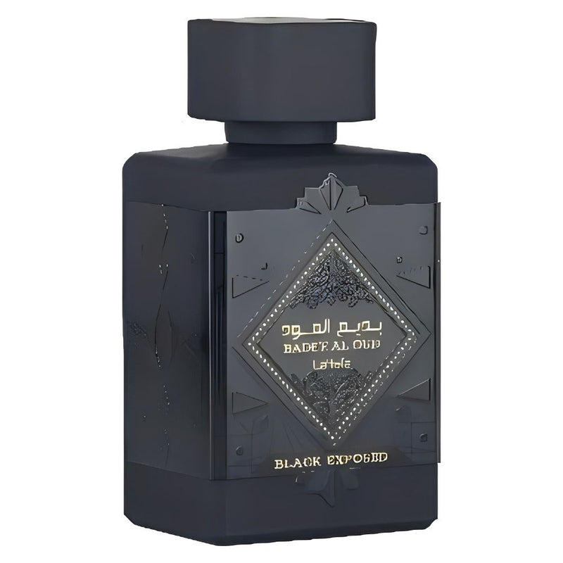 PERFUME LATTAFA BADEE AL OUD BLACK EXPOSED 100ML EDP - UNISEX