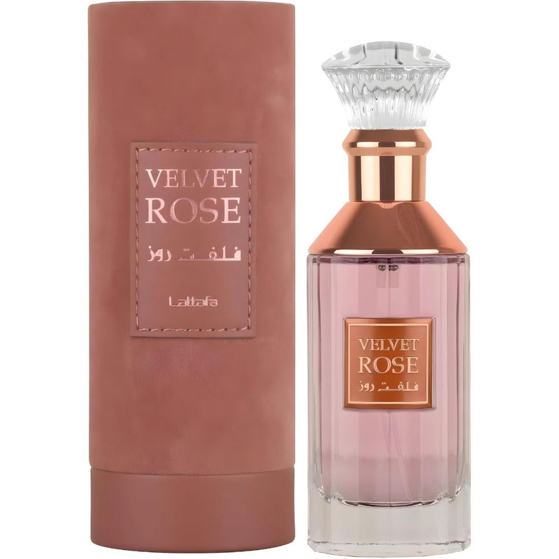 PERFUME LATTAFA VELVET ROSE 100ML EDP-FEMENINO