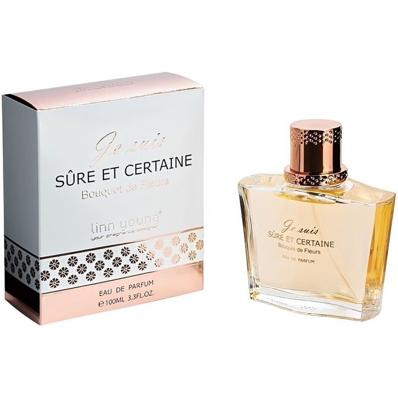 PERFUME LINN YOUNG JE SUIS SÛRE & CERTAINE BOUQUET DE FLEURS EDP 100ML - FEMENINO