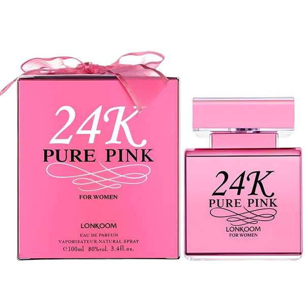 PERFUME LONKOOM 24K PURE PINK EDP 100ML - FEMENINO