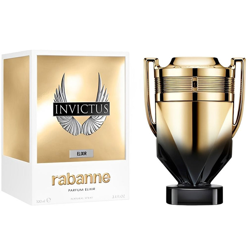 PERFUME RABANNE INVICTUS PARFUM ELIXIR 100ML - MASCULINO