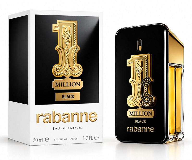 PERFUME RABANNE1 MILLION BLACK EDP 50ML - MASCULINO