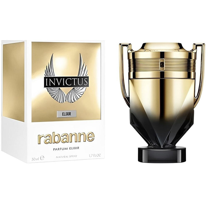 PERFUME RABANNE INVICTUS PARFUM ELIXIR 50ML - MASCULINO