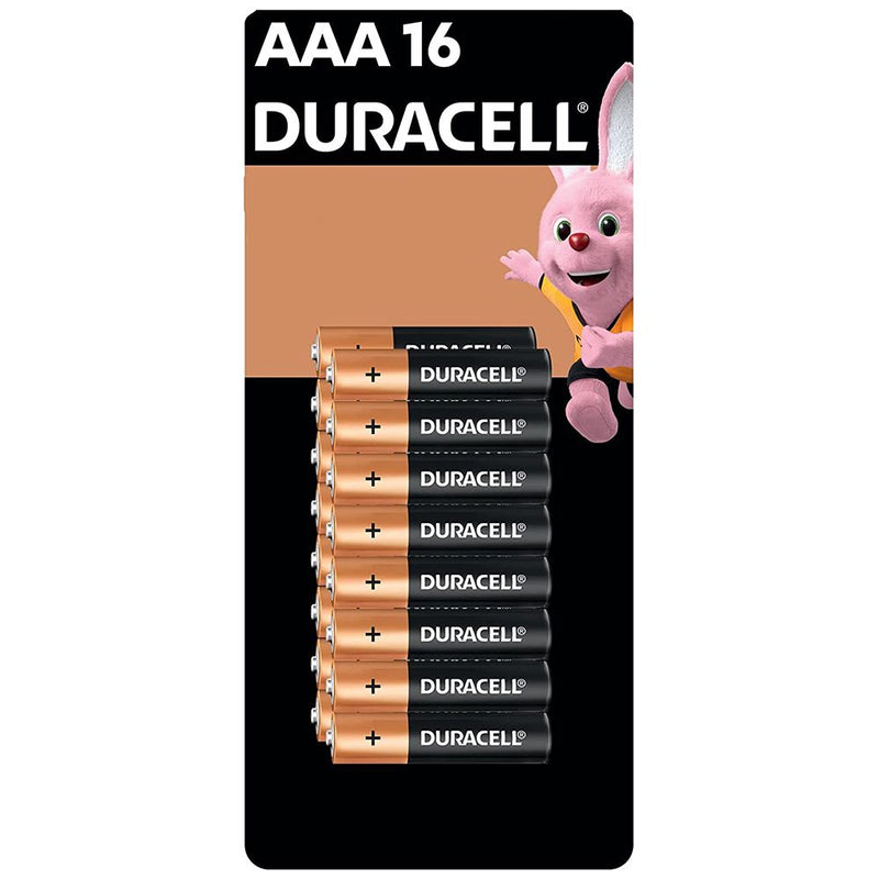 PILA ALCALINA DURACELL AAA PACK-16 108350