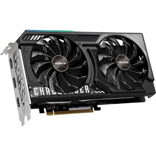 VGA ASROCK RADEON RX9060 XT CHALLENGER OC 16GB/GDDR6/3290MHZ/2FAN
