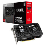 VGA ASUS RADEON RX9060 XT DUAL 8GB/GDDR6/3150MHZ/2FAN BLACK