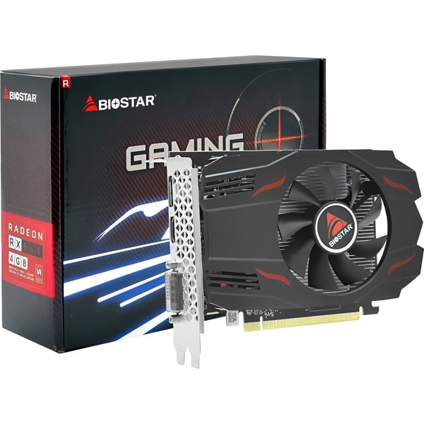PLACA DE VIDEO BIOSTAR RADEON RX560 GAMING 4G/GDDR5/1275MHZ/1FAN VA5615RF41