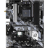 PLACA MADRE ASROCK AM4 B550 PHANTOM GAMING 4/AC HDMI/WIFI/USB3.2/2M.2/DDR4/ATX 141914