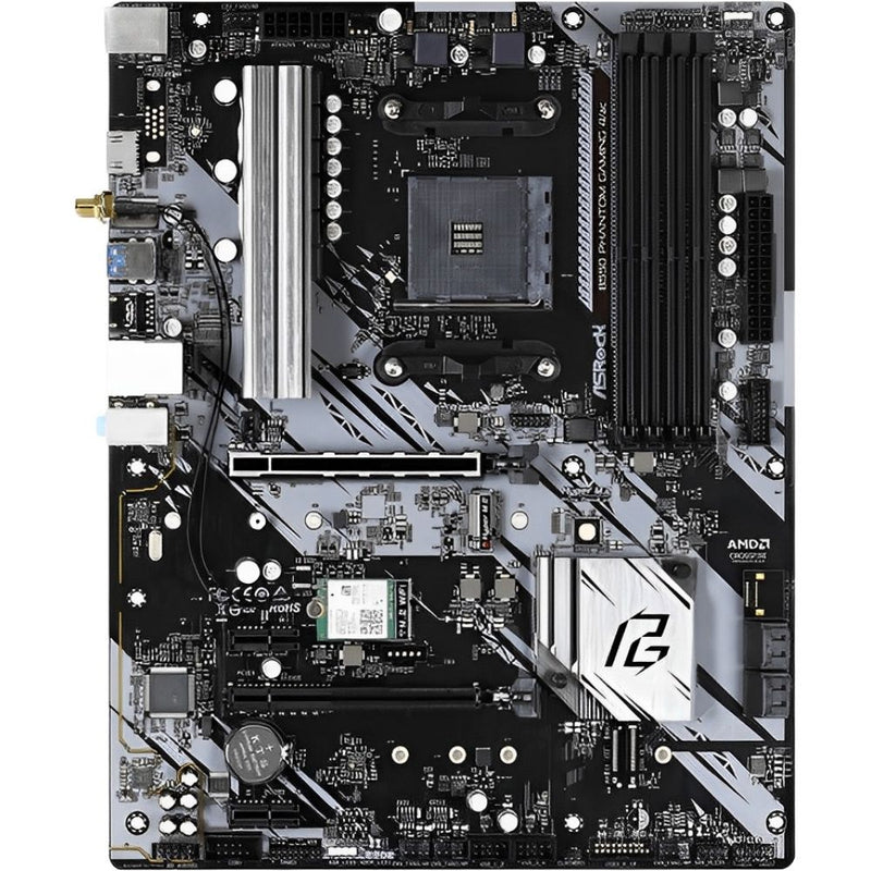 PLACA MADRE ASROCK AM4 B550 PHANTOM GAMING 4/AC HDMI/WIFI/USB3.2/2M.2/DDR4/ATX 141914