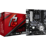 PLACA MADRE ASROCK AM4 B550 PHANTOM GAMING 4/AC HDMI/WIFI/USB3.2/2M.2/DDR4/ATX 141914