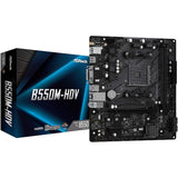 MB ASROCK (AM4) B550M-HDV VGA/DVI/HDMI/LAN/USB/DDR4 55828