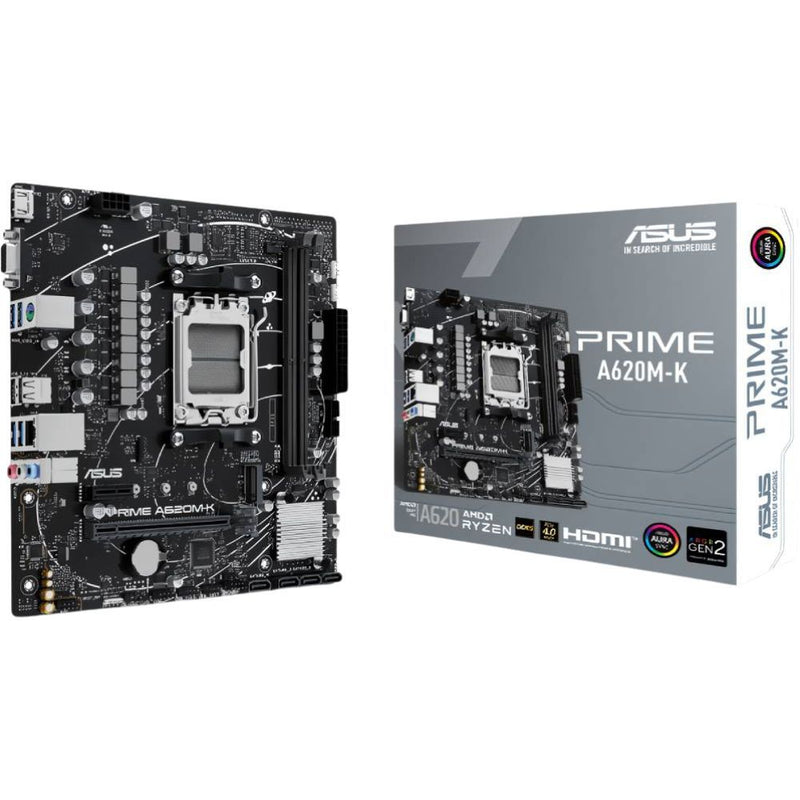 Asus Prime A620M-K AMD Socket AM5 Motherboard 119546