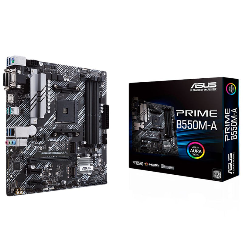 PLACA MADRE ASUS (AM4) PRIME B550M-A M.2/HDMI/VGA/USB3.2/LAN/DDR4/MATX 79519
