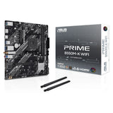 PLACA MADRE ASUS (AM4) PRIME B550M-K WIFI HDMI/DP/USB3.2/2M.2/DDR4/MATX