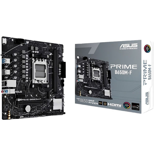 PLACA MADRE ASUS AM5 B650M-F PRIME HDMI/USB3.2/M.2/DDR5/MATX