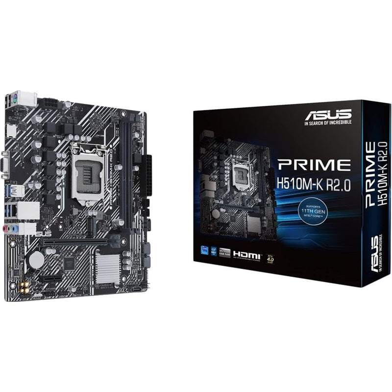 Asus Prime H510M-K R2.0 Motherboard Intel Socket LGA 1200 112575