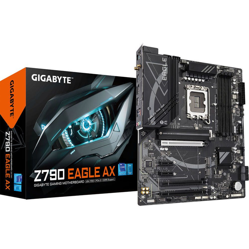 PLACA MADRE GIGABYTE 1700 Z790 EAGLE AX/WIFI/HDMI/DP/USB3.2/3M.2/DDR5/ATX