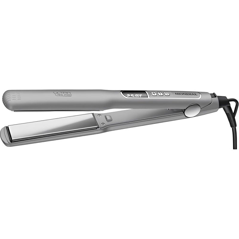PLANCHITA MONDIAL P-02-PRO ULTRA LISS PRO BIVOLT SILVER