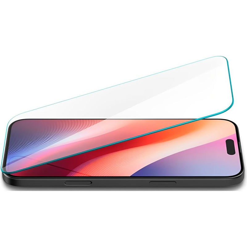 FILM VIDRIO SPIGEN P/ IPHONE 16/17/18 PRO GLASTR SLIM HD AGL07937