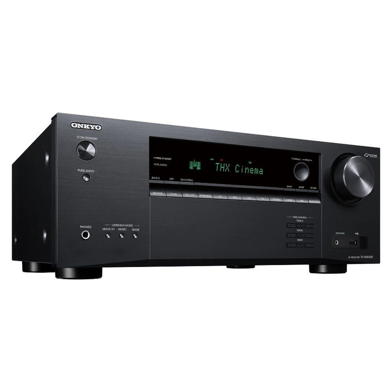 RECEIVER ONKYO TX-NR6100 7.2CH/100W/8K/THX/BT/WIFI/APLAY2/HDR10+/ATMOS/DTS X/EARC/ZONE2/11