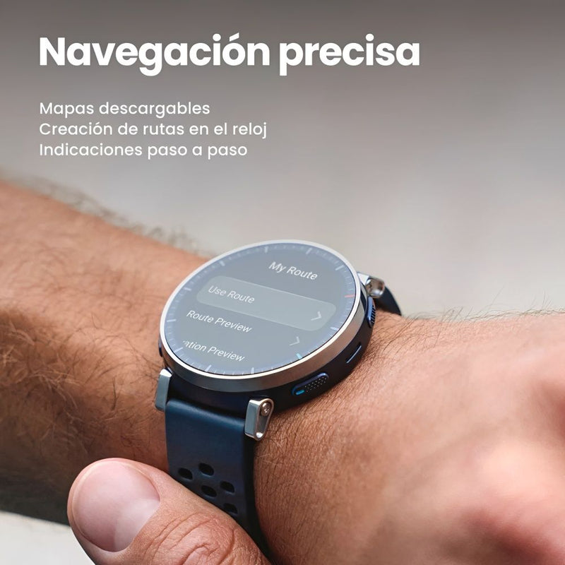 RELOJ AMAZFIT ACTIVE 3 PREMIUM A2559 APEX SILVER