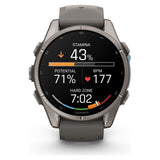 RELOJ GARMIN FENIX 9 43MM TITANIUM - PEBBLE GRAY BAND 010-04761-10