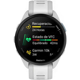 RELOJ GARMIN FORERUNNER 165 BASIC MIST GRAY/WHITESTONE 010-02863-21 121438