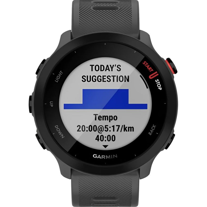 RELOJ GARMIN FORERUNNER 55 42MM MONTERRA GRAY 010-02562-13 135302