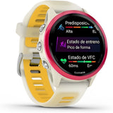 RELOJ GARMIN FORERUNNER 570 42MM RASPBERRY - TRANSLUCENT BONE/MANGO BAND 010-02970-02 141234