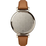 RELOJ GARMIN LILY 2 CLASSIC 35.4MM CREAM GOLD - TAN LEATHER BAND 010-02839-02 119894